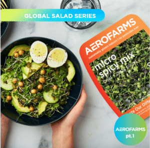 AeroFarms' Global Salad Series, AeroFarms