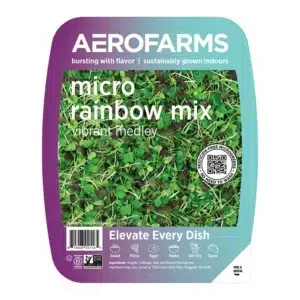 vertically farmed greens for elevated flavor, AeroFarms