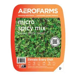 vertically farmed greens for elevated flavor, AeroFarms