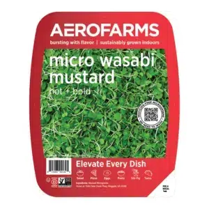 vertically farmed greens for elevated flavor, AeroFarms